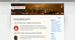 Desktop Screenshot of drdcentral.com